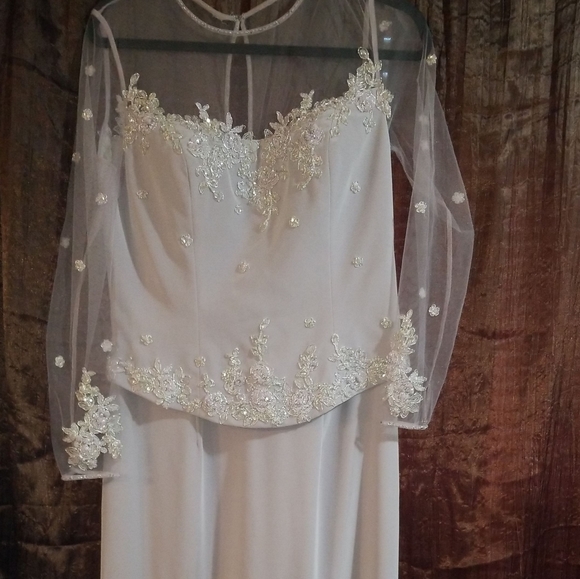 Montage Collection by Mon Cherie lavendar gown - Picture 2 of 8